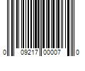 Barcode Image for UPC code 009217000070