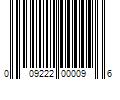 Barcode Image for UPC code 009222000096