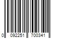 Barcode Image for UPC code 0092251700341