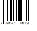 Barcode Image for UPC code 0092304151113