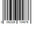 Barcode Image for UPC code 0092326104876