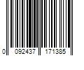 Barcode Image for UPC code 0092437171385. Product Name: PEDIFIX FungaFiles Fungal Nail & Wart Files Disposable Emery Boards 24-Matchbook