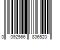 Barcode Image for UPC code 0092566836520