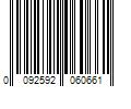 Barcode Image for UPC code 0092592060661