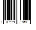 Barcode Image for UPC code 0092624763195