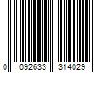 Barcode Image for UPC code 0092633314029