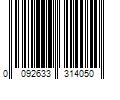 Barcode Image for UPC code 0092633314050