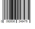 Barcode Image for UPC code 0092636248475