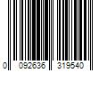 Barcode Image for UPC code 0092636319540