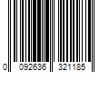 Barcode Image for UPC code 0092636321185