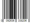 Barcode Image for UPC code 0092636338206