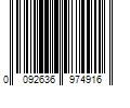 Barcode Image for UPC code 0092636974916