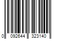 Barcode Image for UPC code 0092644323140