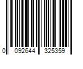 Barcode Image for UPC code 0092644325359