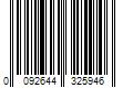 Barcode Image for UPC code 0092644325946