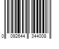 Barcode Image for UPC code 0092644344008