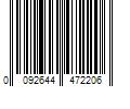 Barcode Image for UPC code 0092644472206