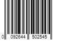 Barcode Image for UPC code 0092644502545