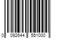 Barcode Image for UPC code 0092644551000