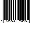 Barcode Image for UPC code 0092644554704