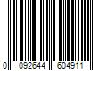 Barcode Image for UPC code 0092644604911