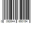 Barcode Image for UPC code 0092644650154