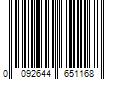 Barcode Image for UPC code 0092644651168