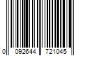 Barcode Image for UPC code 0092644721045