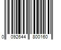 Barcode Image for UPC code 0092644800160