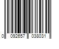 Barcode Image for UPC code 0092657038031