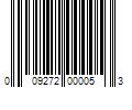 Barcode Image for UPC code 009272000053