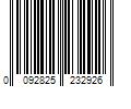 Barcode Image for UPC code 0092825232926