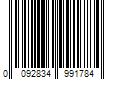 Barcode Image for UPC code 0092834991784