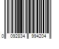 Barcode Image for UPC code 0092834994204