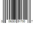 Barcode Image for UPC code 009283517007