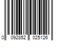 Barcode Image for UPC code 0092852025126