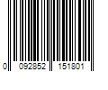 Barcode Image for UPC code 0092852151801