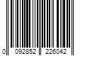 Barcode Image for UPC code 0092852226042