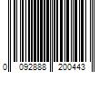 Barcode Image for UPC code 0092888200443