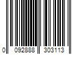 Barcode Image for UPC code 0092888303113