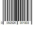 Barcode Image for UPC code 0092926001803