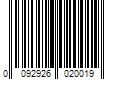 Barcode Image for UPC code 0092926020019