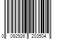 Barcode Image for UPC code 0092926203504