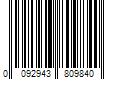 Barcode Image for UPC code 0092943809840