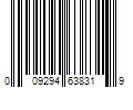 Barcode Image for UPC code 009294638319