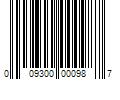 Barcode Image for UPC code 009300000987