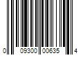 Barcode Image for UPC code 009300006354