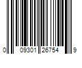 Barcode Image for UPC code 009301267549