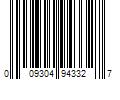 Barcode Image for UPC code 009304943327