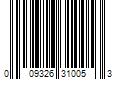 Barcode Image for UPC code 009326310053